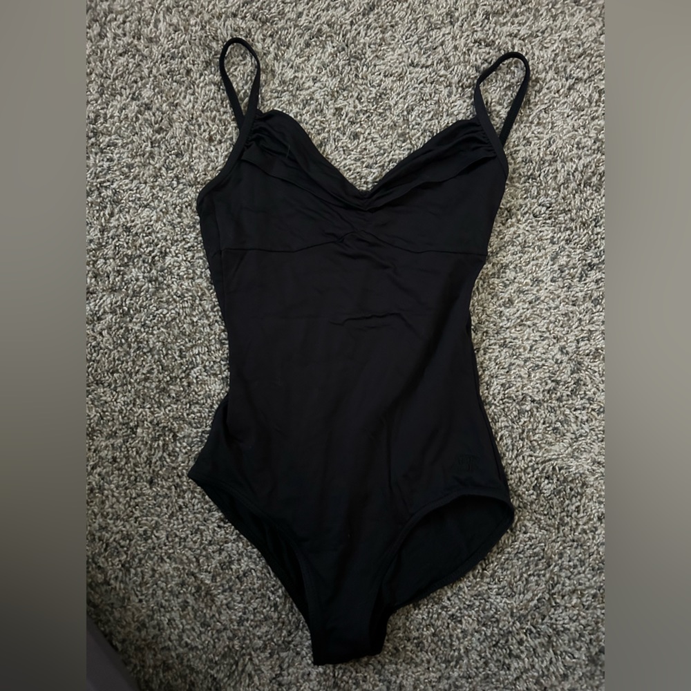 Black capezio rouched Leo